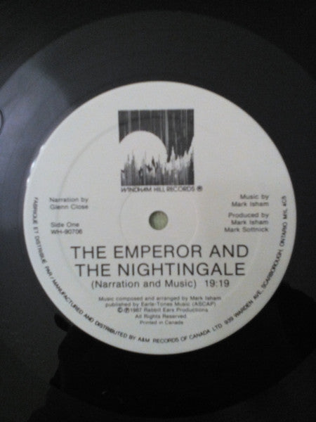 Hans Christian Andersen, Glenn Close, Mark Isham : The Emperor And The Nightingale (LP)
