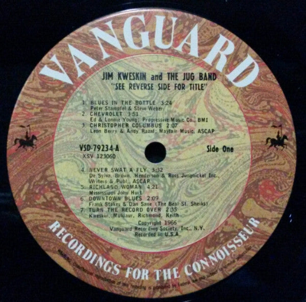 Jim Kweskin & The Jug Band : See Reverse Side For Title (LP, Album, RP, Pit)