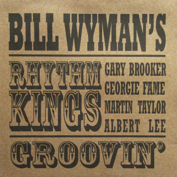 Bill Wyman's Rhythm Kings : Groovin' (CD, Album)