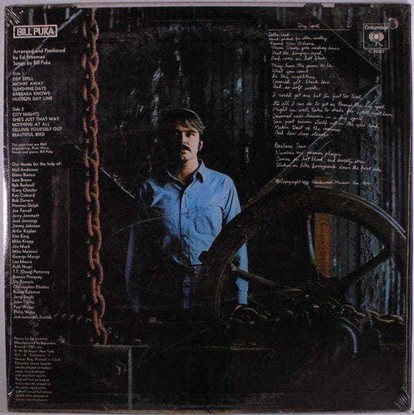 Bill Puka : Bill Puka (LP, Album)