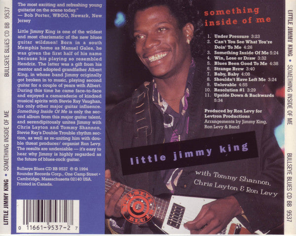 Little Jimmy King : Something Inside Of Me (CD, Album)