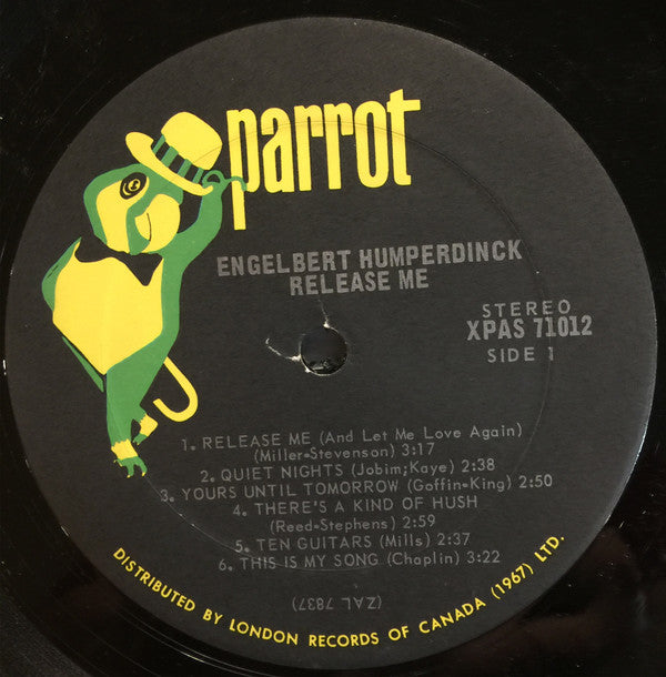 Engelbert Humperdinck : Release Me (LP, Album, RE)