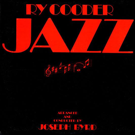 Ry Cooder : Jazz (LP, Album, C)