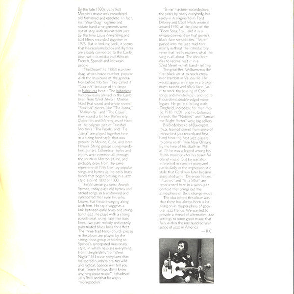 Ry Cooder : Jazz (LP, Album, C)