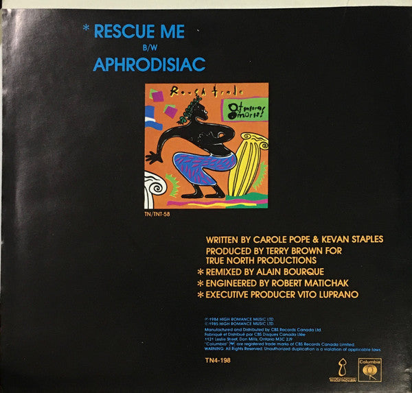 Rough Trade : Rescue Me (7", Single)