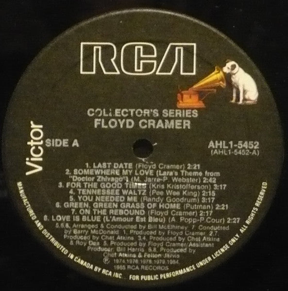 Floyd Cramer : Floyd Cramer Collector's Series (LP, Comp)