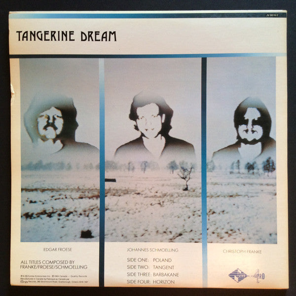 Tangerine Dream : Poland (The Warsaw Concert) (2xLP, Album)