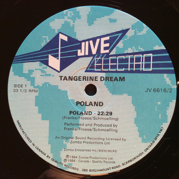 Tangerine Dream : Poland (The Warsaw Concert) (2xLP, Album)