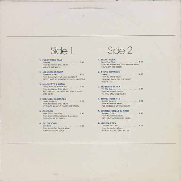 Various : WEA Sampler Volume 9 (LP, Comp, Promo, Smplr)
