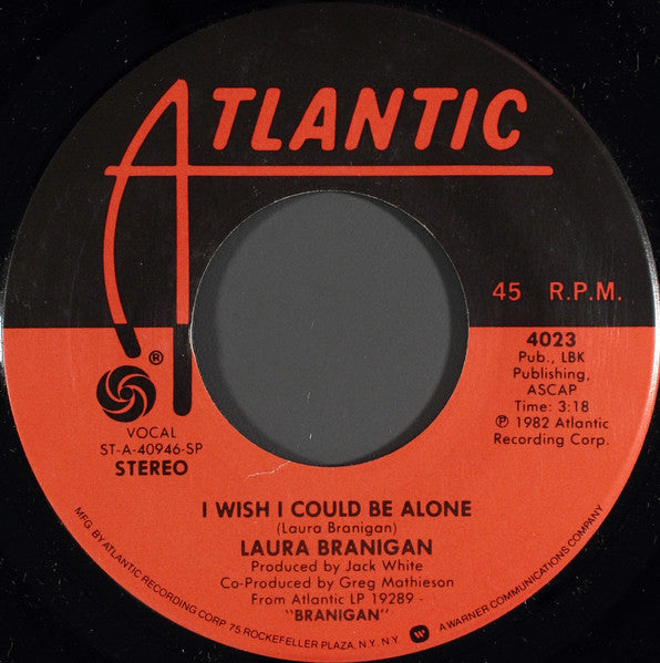 Laura Branigan : All Night With Me (7", Single)