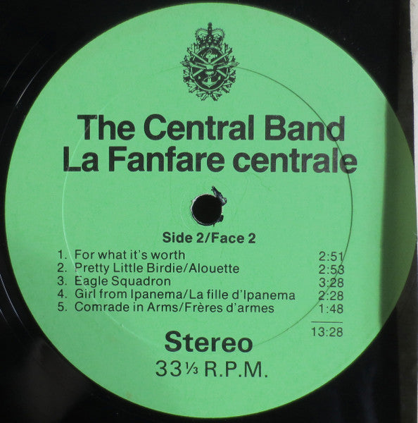 The Central Band Of The Canadian Forces : Canadian Forces Present The Central Band  (LP)