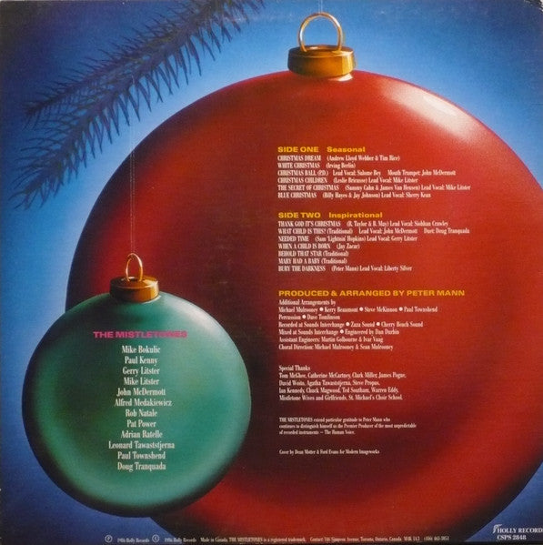 The Mistletones : Acappella Christmas (LP)