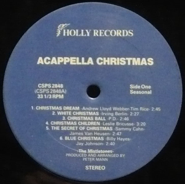 The Mistletones : Acappella Christmas (LP)