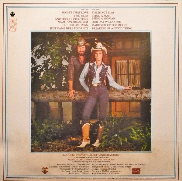 David Frizzell & Shelly West : The David Frizzell And Shelly West Album (LP)