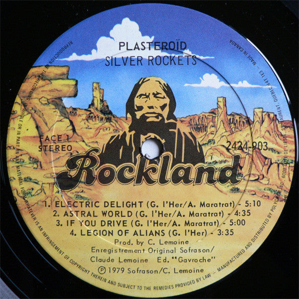 Rockets : Plasteroïd (LP, Album)