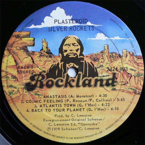 Rockets : Plasteroïd (LP, Album)