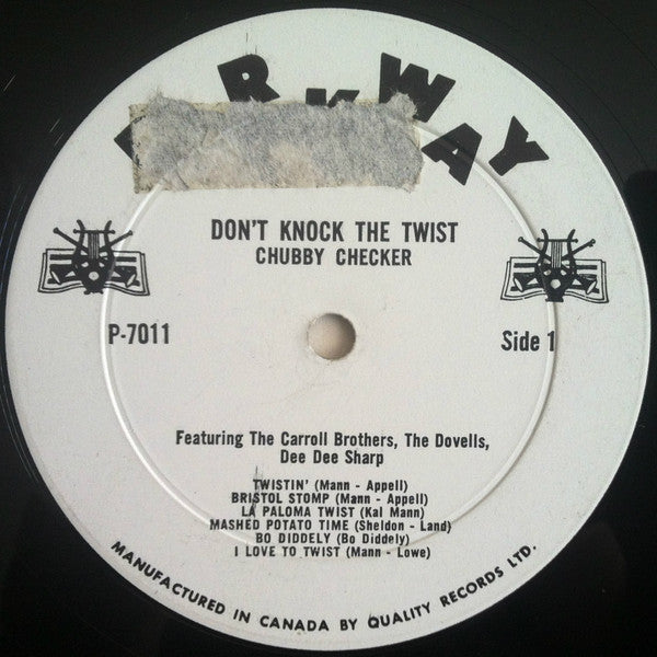 Chubby Checker Also Featuring The Dovells / Carroll Brothers / Dee Dee Sharp : Don't Knock The Twist - Original Soundtrack Recording (LP, Album)