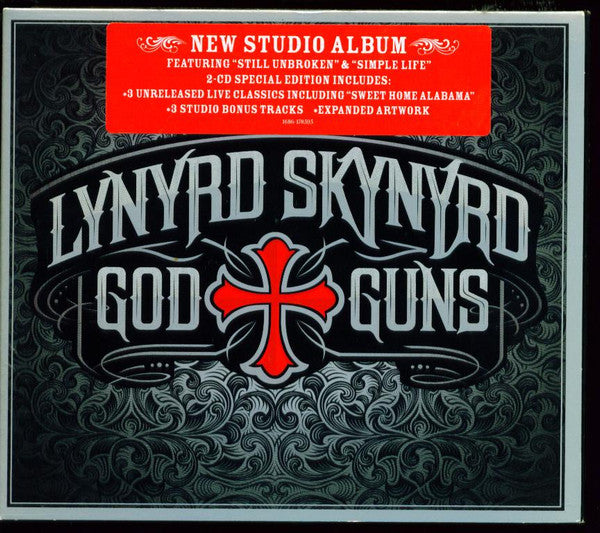 Lynyrd Skynyrd : God & Guns (2xCD, Album, Dig)
