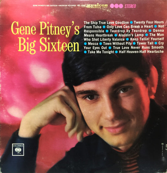 Gene Pitney : Gene Pitney's Big Sixteen (LP, Comp, RE)