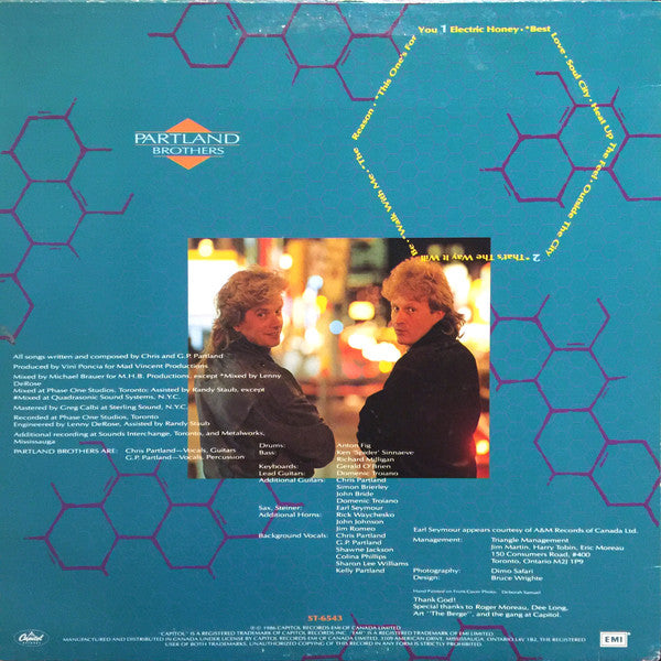Partland Brothers* : Electric Honey (LP, Album)