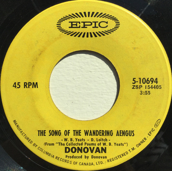 Donovan : Celia Of The Seals (7", Single)