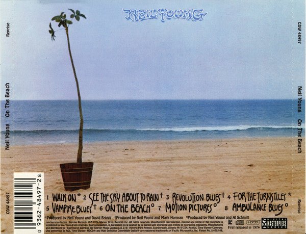 Neil Young : On The Beach (HDCD, Album, RE)