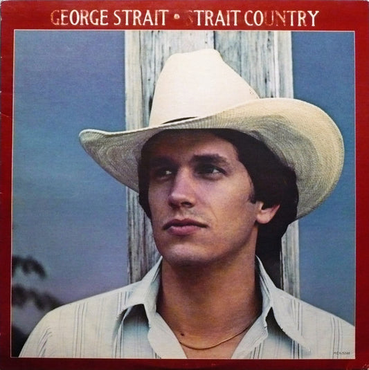 George Strait : Strait Country (LP, Album)