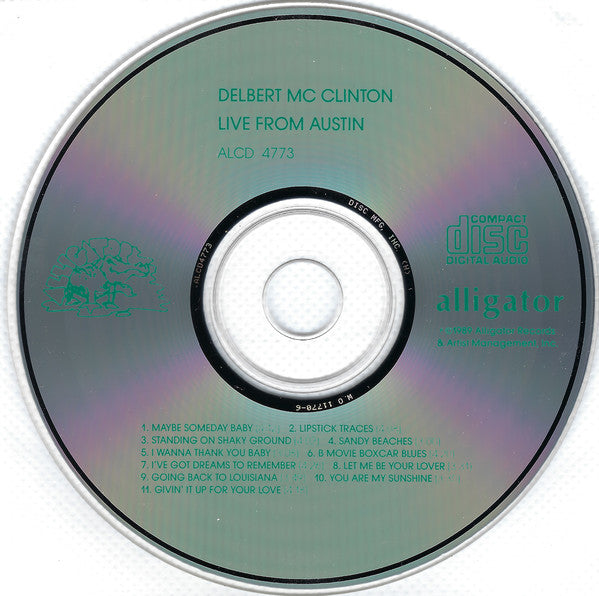 Delbert McClinton : Live From Austin (CD, Album, RP)