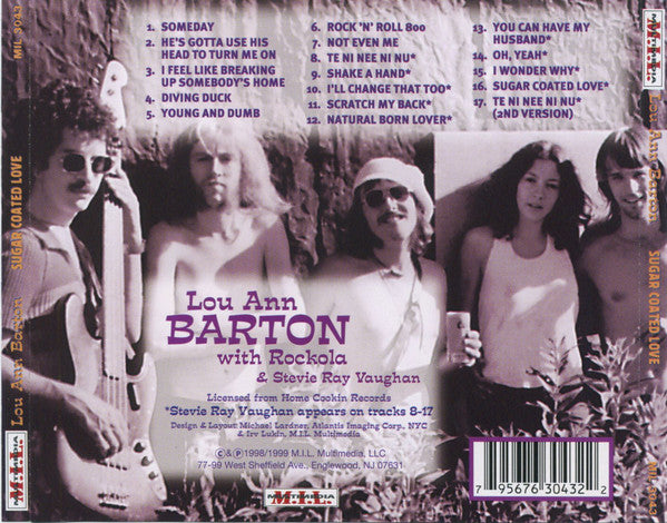 Lou Ann Barton with Rockola (4) & Stevie Ray Vaughan : Sugar Coated Love (CD, Album)