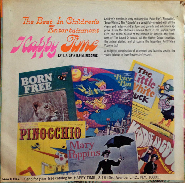 The Happy Crickets : The Chipmunk Song / We Wish You A Merry Christmas (7")