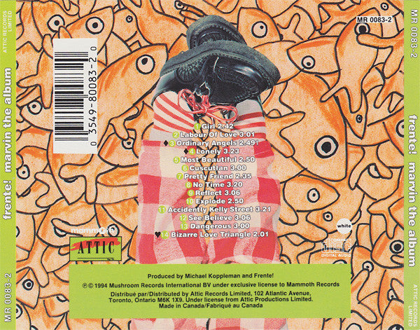 Frente! : Marvin The Album (CD, Album)