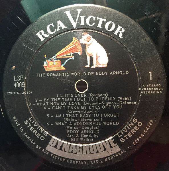 Eddy Arnold : The Romantic World Of Eddy Arnold (LP, Album)