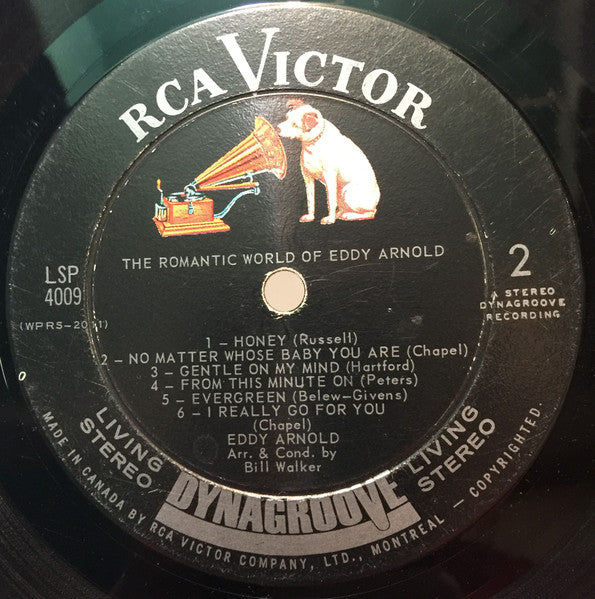 Eddy Arnold : The Romantic World Of Eddy Arnold (LP, Album)