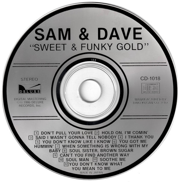 Sam & Dave : Sweet & Funky Gold (CD, Comp)