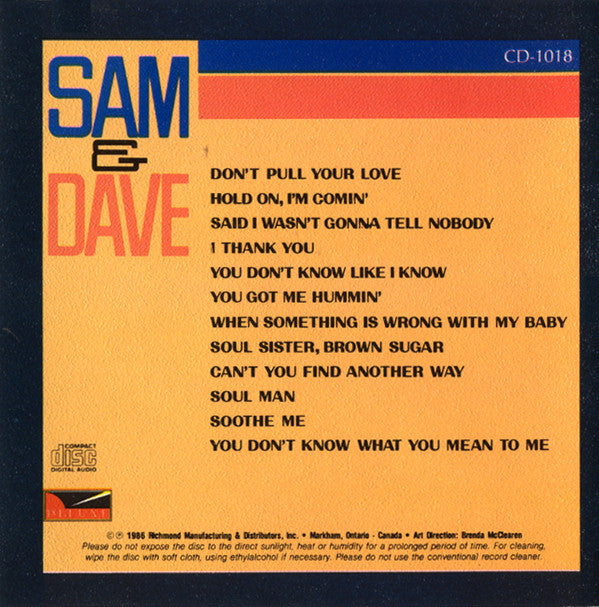 Sam & Dave : Sweet & Funky Gold (CD, Comp)