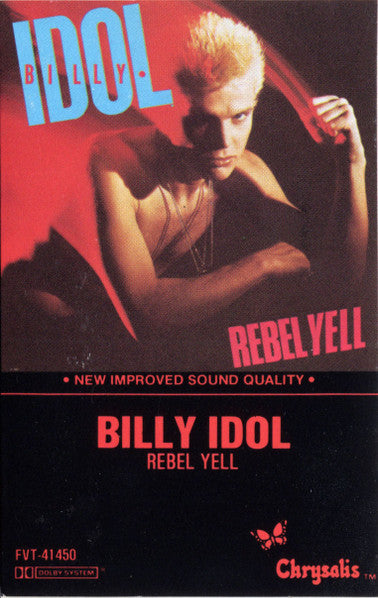 Billy Idol : Rebel Yell (Cass, Album, Club, Whi)