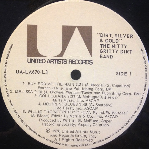 Nitty Gritty Dirt Band : Dirt, Silver & Gold (3xLP, Comp, RE)