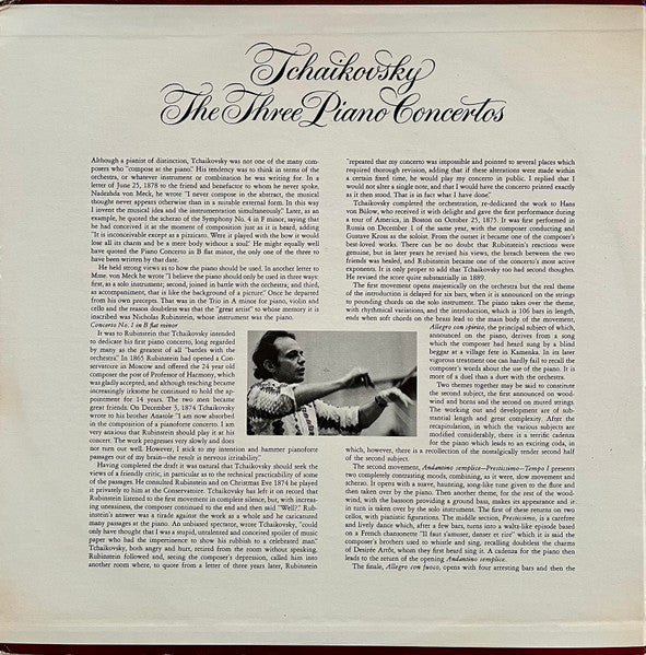 Tchaikovsky* / Emil Gilels / New Philharmonia Orchestra / Lorin Maazel : The Three Piano Concertos: No. 1 in B Flat Minor / No. 2 in G / No. 3 in E Flat (2xLP, Album, Gat)
