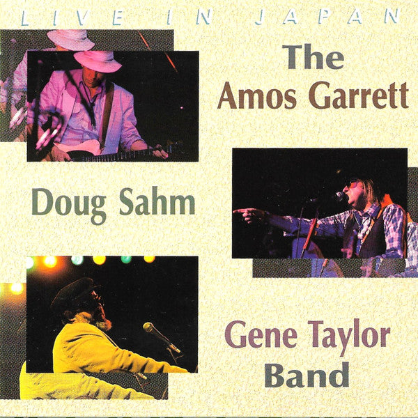 The Amos Garrett, Doug Sahm, Gene Taylor Band : Live In Japan (CD, Shape, Album)