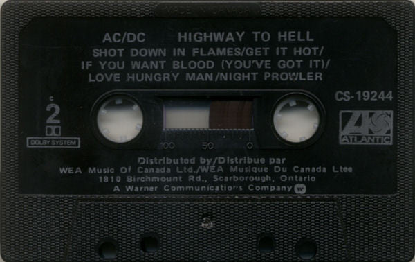 AC/DC : Highway To Hell (Cass, Album, RE, Dol)