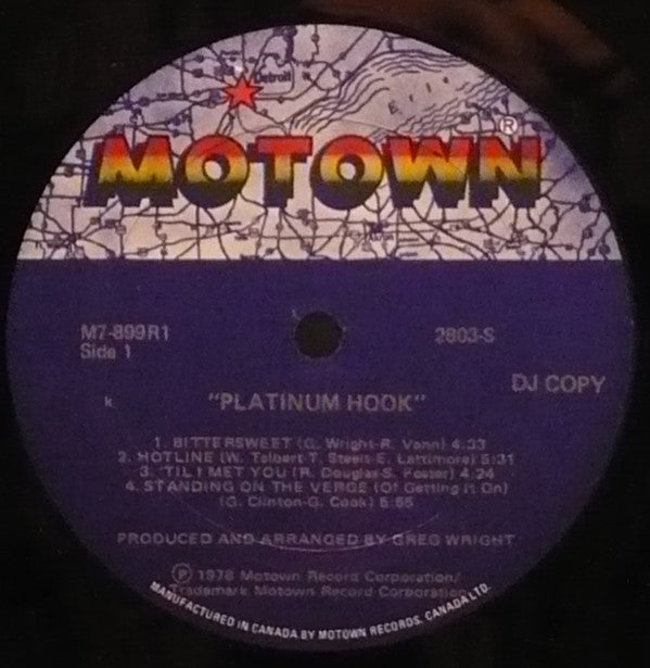 Platinum Hook : Platinum Hook (LP, Album, Promo)