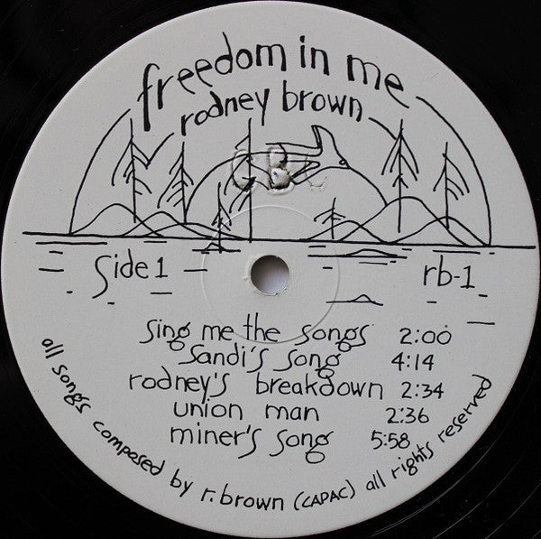 Rodney Brown (5) : Freedom In Me (LP, Album)