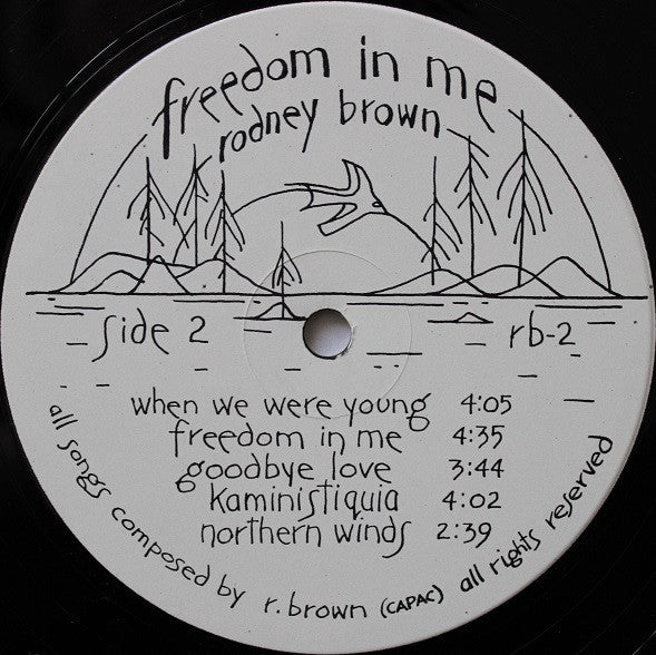 Rodney Brown (5) : Freedom In Me (LP, Album)