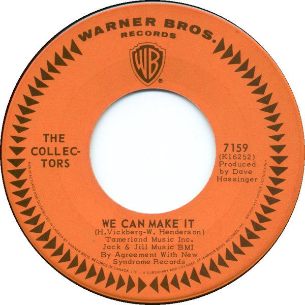 The Collectors (4) : We Can Make It (7", Single)