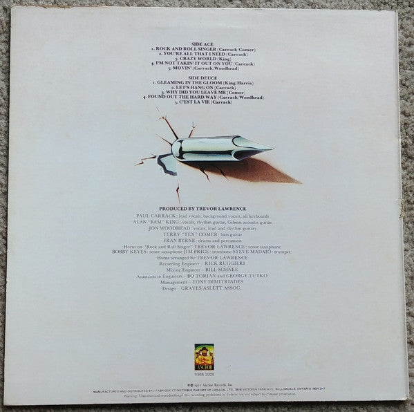 Ace (7) : No Strings (LP, Album)