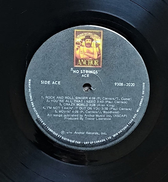 Ace (7) : No Strings (LP, Album)