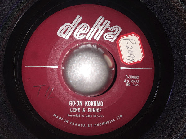 Gene & Eunice* : Poco-Loco / Go-On Kokomo (7", Single)