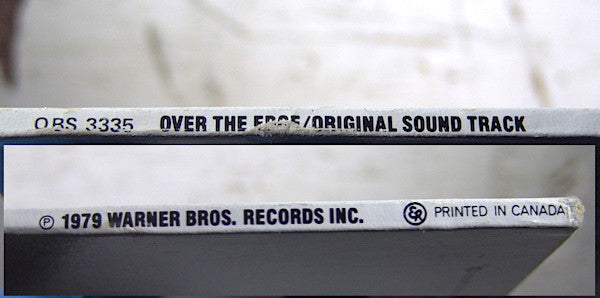 Various : Over The Edge (Original Sound Track) (LP, Comp)