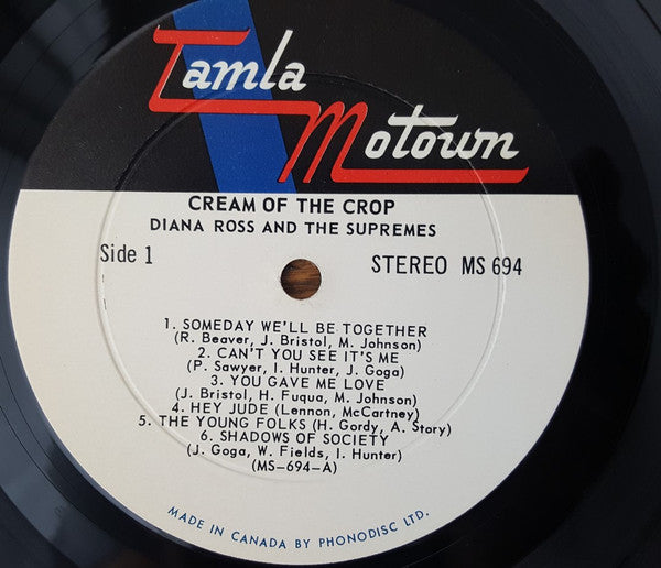 Diana Ross & The Supremes* : Cream Of The Crop (LP, Album)
