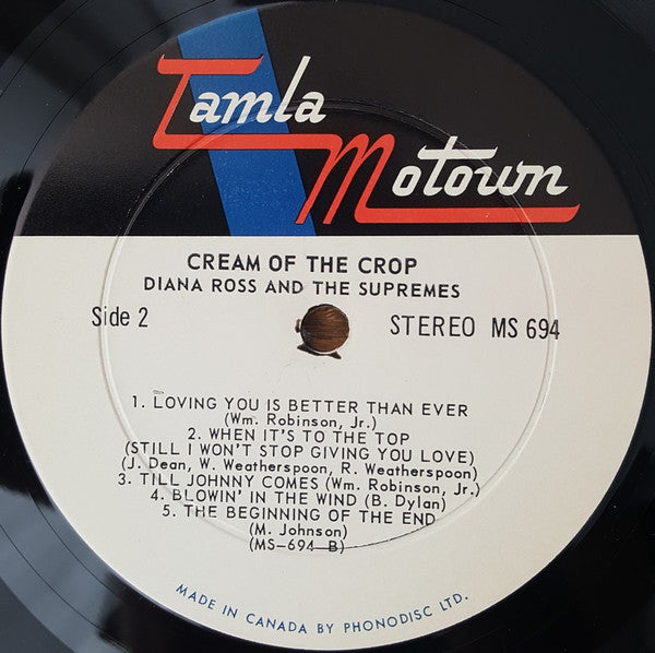 Diana Ross & The Supremes* : Cream Of The Crop (LP, Album)